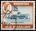 Salisbury Airport Stamp