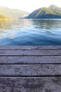 Lugano lake landscape Royalty Free Stock Photo
