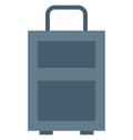 luggage, baggage isolated vector icon which can be easily edit or modified Royalty Free Stock Photo