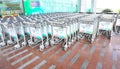Luggage carts Royalty Free Stock Photo