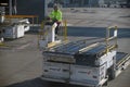 Luggage handler on the move