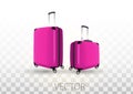 Luggage suitcase travel bag vector. Journey baggage case. vacation tourist bag. Wheel airport carry briefcase. plastic