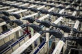 Luggage trolleys Royalty Free Stock Photo