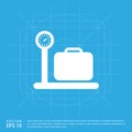 Luggage weighing Icon