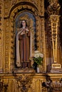 A statue of Monastery San Domingo church decoration
