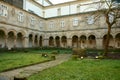 LUGO, SPAIN January, 27,2024: General view of the cloister of the old convent of San Francisco, today the provincial museum of