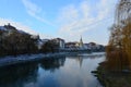 Lugoj city river landscape