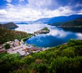 Lugu Lake Royalty Free Stock Photo