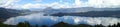 Lugu Lake Panorama Royalty Free Stock Photo
