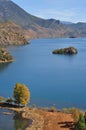 Lugu Lake scenic area, beautiful lake in ChinaÃ¯Â¼ÅThe boat, waterfowl