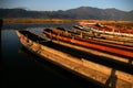 Lugu Lake small boats