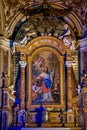 luigi de francesco church chapel of sant louis

 Louis IX was king of France from 1226 to 1270. Royalty Free Stock Photo