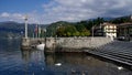 Luino on Lago Maggiore in Italy