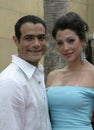 Luis Roberto Guzman and Marie Benes Royalty Free Stock Photo