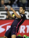 Luis Suarez of FC Barcelona