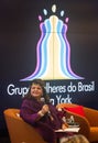 Luiza Helena Trajano at the Ceremony of Inauguration of the Grupo Mulheres do Brasil in NYC Royalty Free Stock Photo
