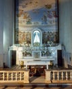 lujan argentina, interior of cathedral with the virgin of lujan