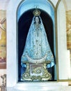 lujan argentina, interior of cathedral with the virgin of lujan