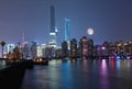 Lujiazui Pudong Skyline Royalty Free Stock Photo