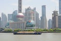 Lujiazui Skyline shanghai Royalty Free Stock Photo