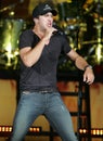 Luke Bryan performs in concert Royalty Free Stock Photo