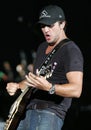 Luke Bryan performs in concert Royalty Free Stock Photo