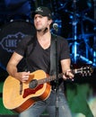 Luke Bryan performs in concert Royalty Free Stock Photo