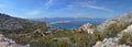 Lukovo bay at the Mediterranean sea, Croatia Royalty Free Stock Photo