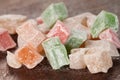 Lukum (Turkish Delight) assort Royalty Free Stock Photo