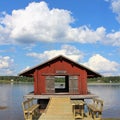 Lule river salmon fishing museum in GÃÂ¤ddvik