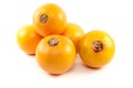 Lulo fruit from Colombia Royalty Free Stock Photo