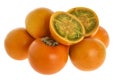 Lulo (Solanum quitoense) Royalty Free Stock Photo