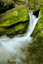 Lulu Cascade Falls, Berkshire County Royalty Free Stock Photo