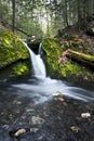 Lulu Cascade Falls,Berkshire County Royalty Free Stock Photo