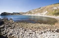 Lulworth cove Royalty Free Stock Photo