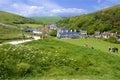 Lulworth Cove - Beautiful village in Dorset, UK Royalty Free Stock Photo