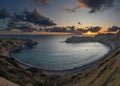 Lulworth Cove, Dorset, England Royalty Free Stock Photo