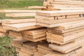 Lumber structural timber indusrty material Royalty Free Stock Photo