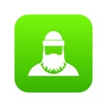 Lumberjack icon digital green