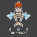 Lumberjack logo