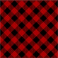 Lumberjack plaid pattern