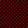 Lumberjack plaid pattern in red and black. Seamless vector pattern. Simple vintage textile design. Royalty Free Stock Photo