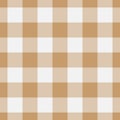 Lumberjack plaid pattern. Seamless vector background. Simple vintage textile design Royalty Free Stock Photo