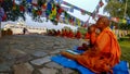 Monks of Lumbini, Nepal