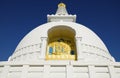 Lumbini World Peace Pagoda Details Royalty Free Stock Photo