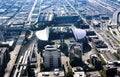 Aerial view of Seattle Stadiums.