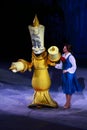 Lumiere and Beauty in Disney On Ice: Princesses & Heroes at Smart Araneta, Cubao Quezon City