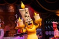 Lumiere character from the Beauty and the Beast Royalty Free Stock Photo