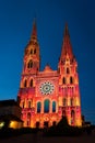 Lumiere light show at Chartres Cathedral