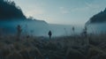 Luminist Landscapes: A Captivating Journey Through Decaying 8k Resolution